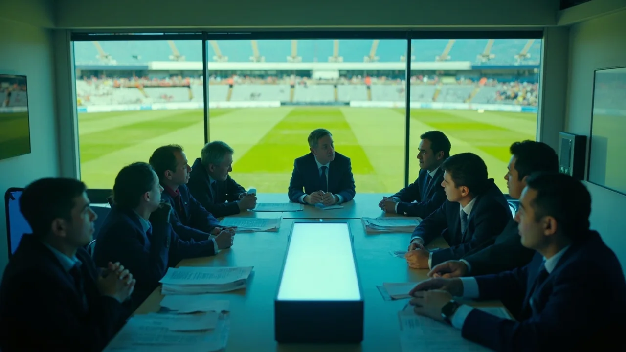 Selectors in a team meeting